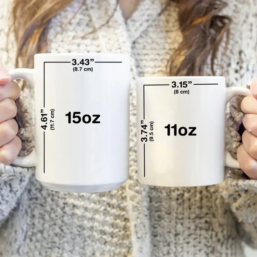 Special Custom Mug for Pet Lovers - Two-Tone Ceramic Mug for Daily Use and Gifting - Image 5