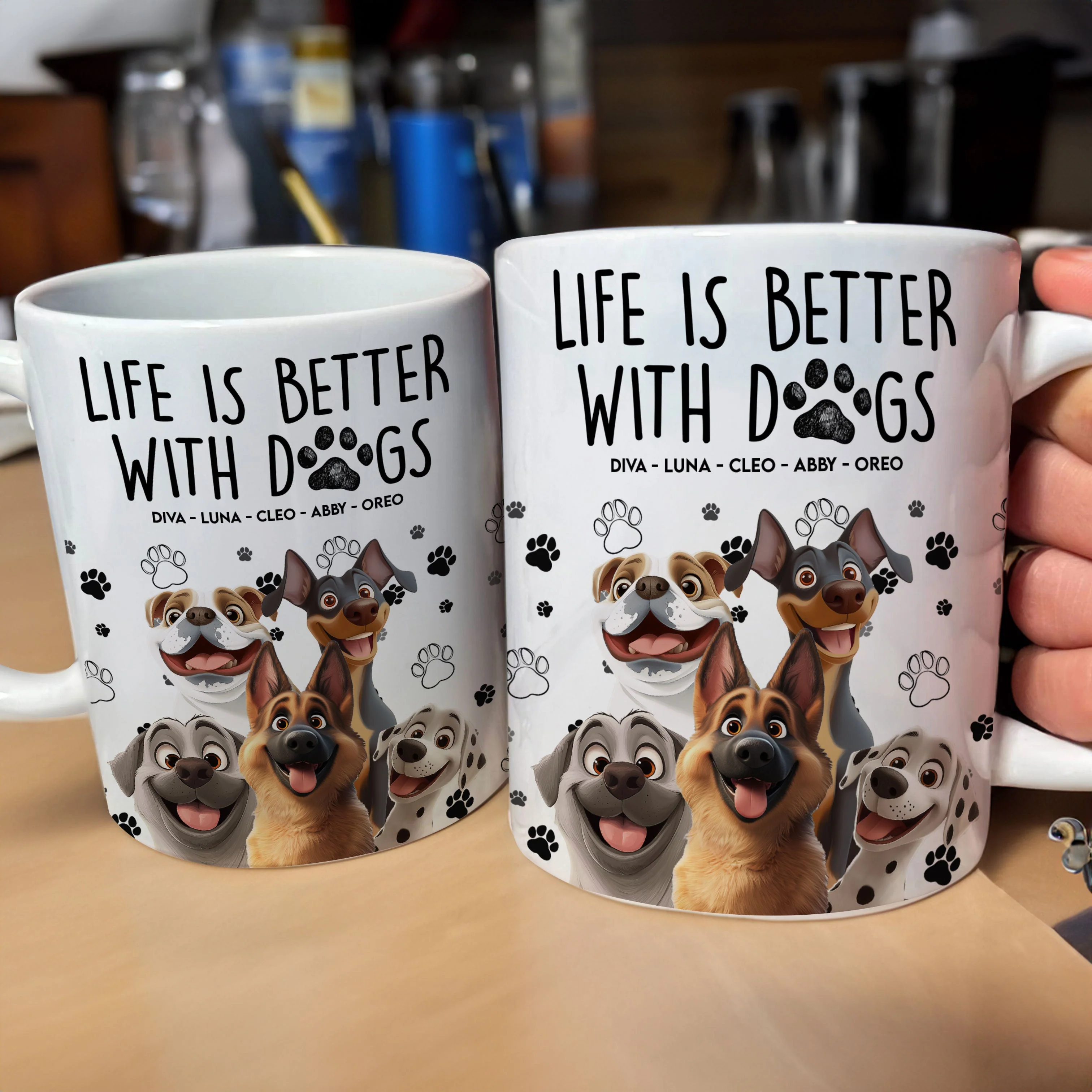 Adorable Dog-Themed Ceramic Mug, Adding Warmth and Joy to Your Day - Image 6