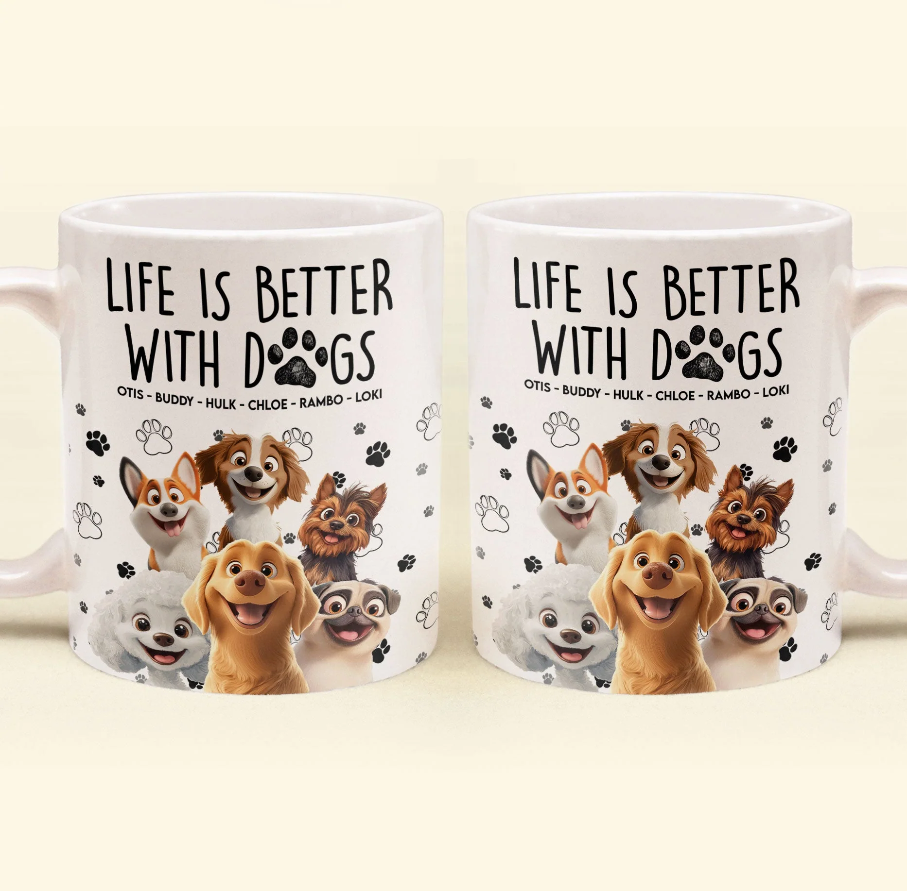 Adorable Dog-Themed Ceramic Mug, Adding Warmth and Joy to Your Day - Image 7