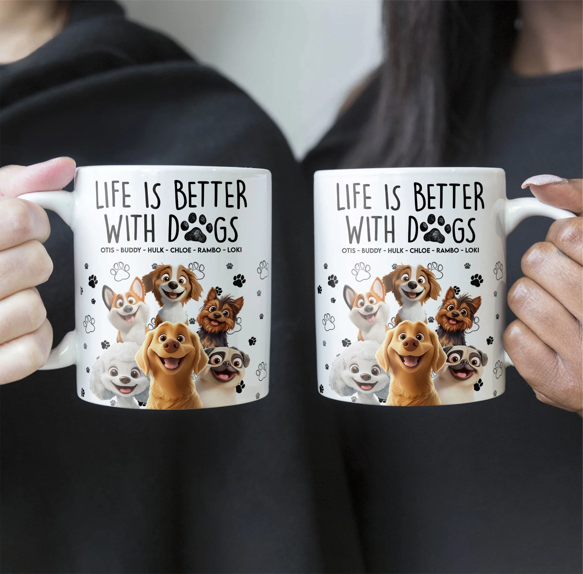 Adorable Dog-Themed Ceramic Mug, Adding Warmth and Joy to Your Day - Image 8