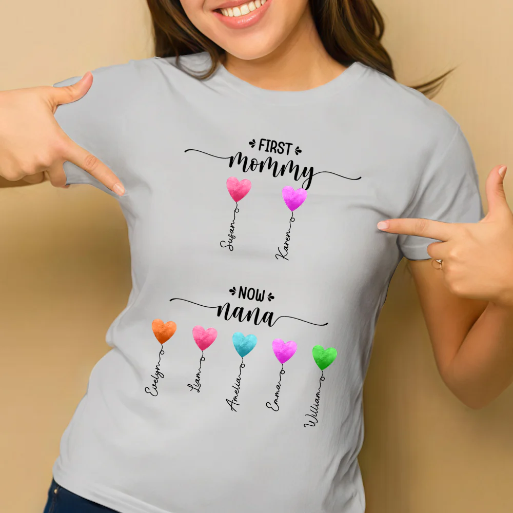 Creative Mother’s Day Gift – Customizable Family Names Classic Tee