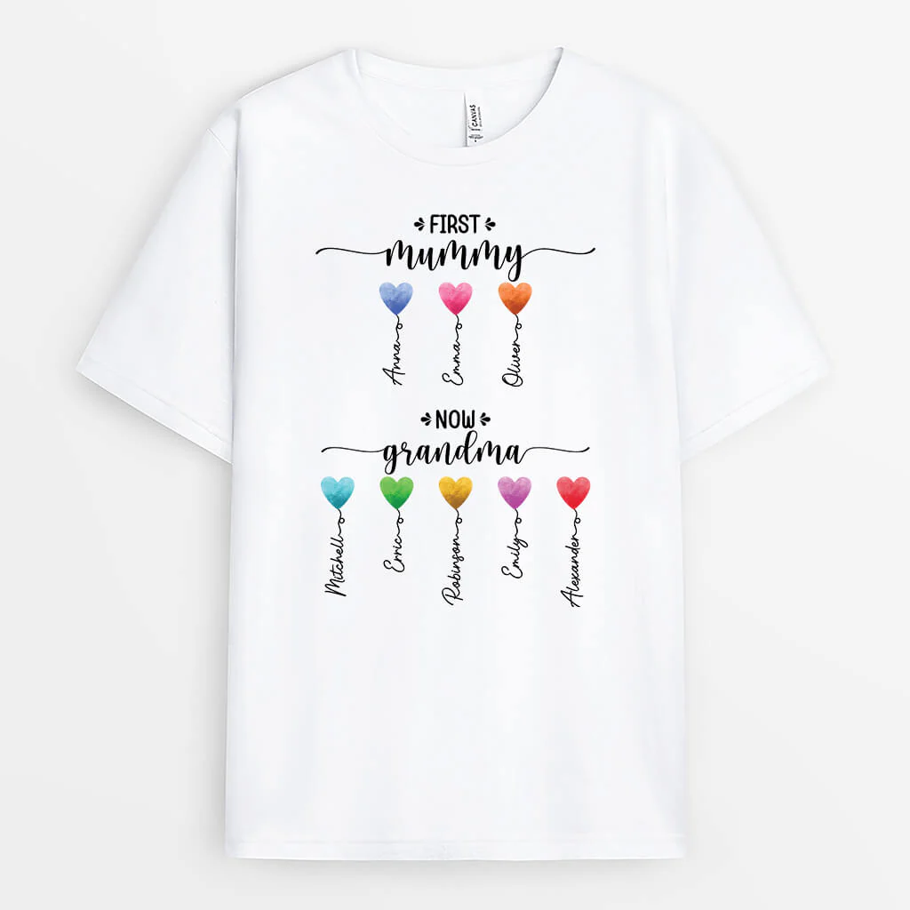 Creative Mother’s Day Gift – Customizable Family Names Classic Tee - Image 4