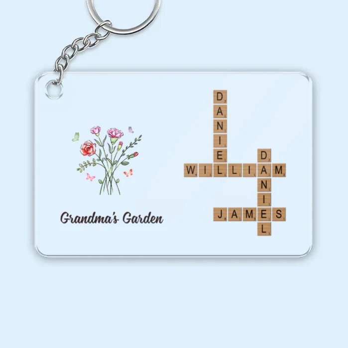 Personalized Family Garden Poster – Custom Flowers and Names Design, Unique Mother's Day or Valentine's Gift, Heartwarming Home Decor - Image 10