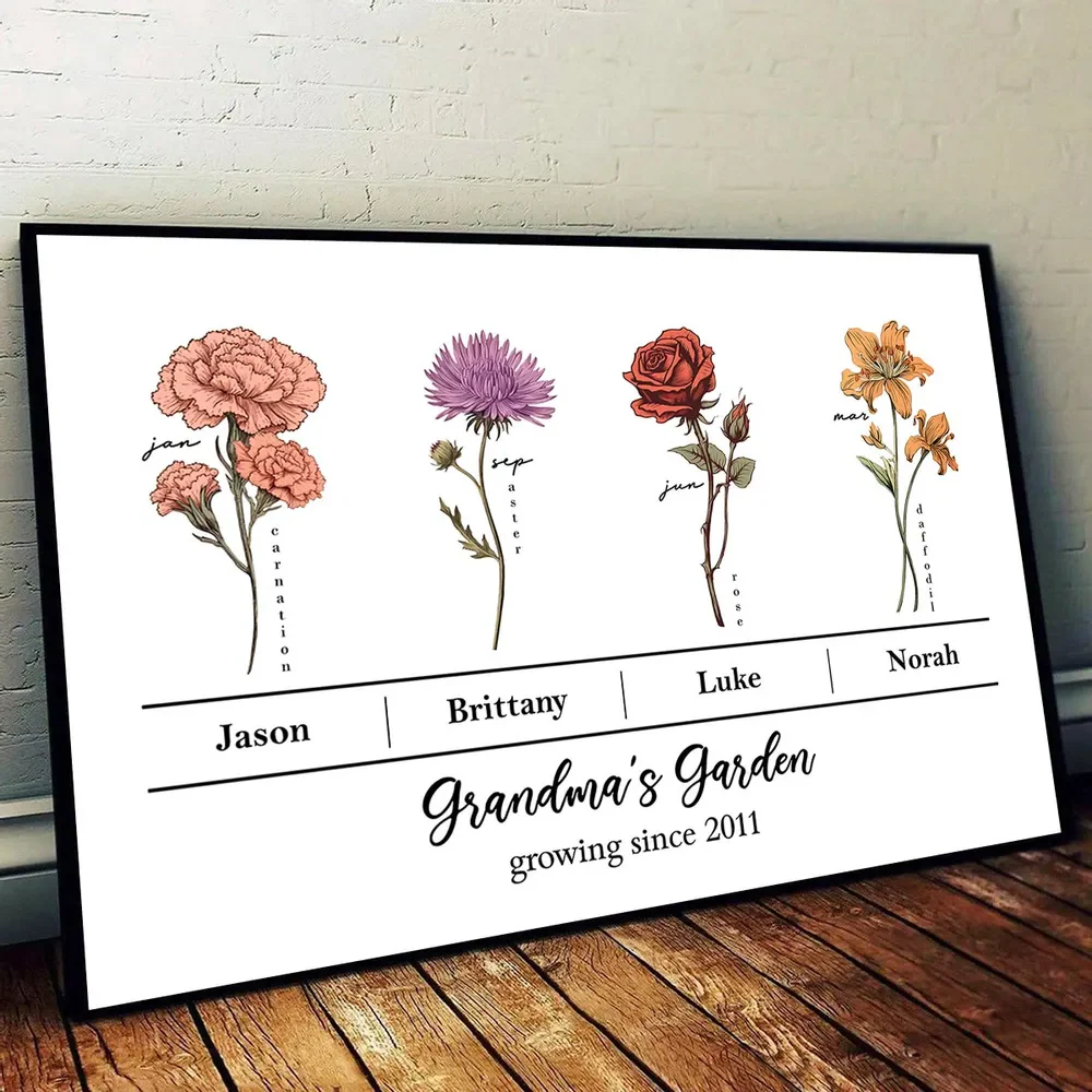 A Bond That Can't Be Broken, Custom Family Poster, Perfect Gift for Moms, Grandmothers, and Families - Image 4
