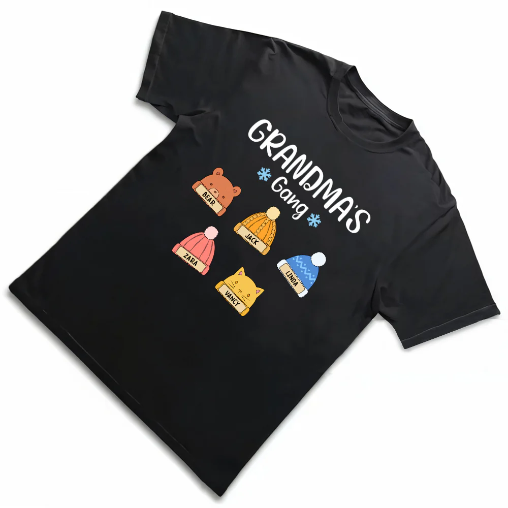 Custom Family Design T-shirt – Personalize with Your Family’s Names for a Thoughtful Gift, Great for Family Events or as a Holiday Keepsake - Image 2
