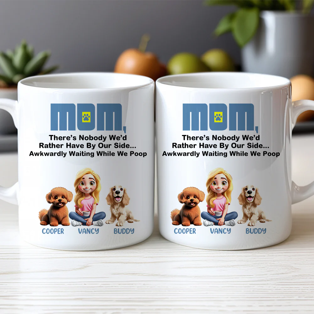 Personalized White Ceramic Mug - Custom Gift Cup