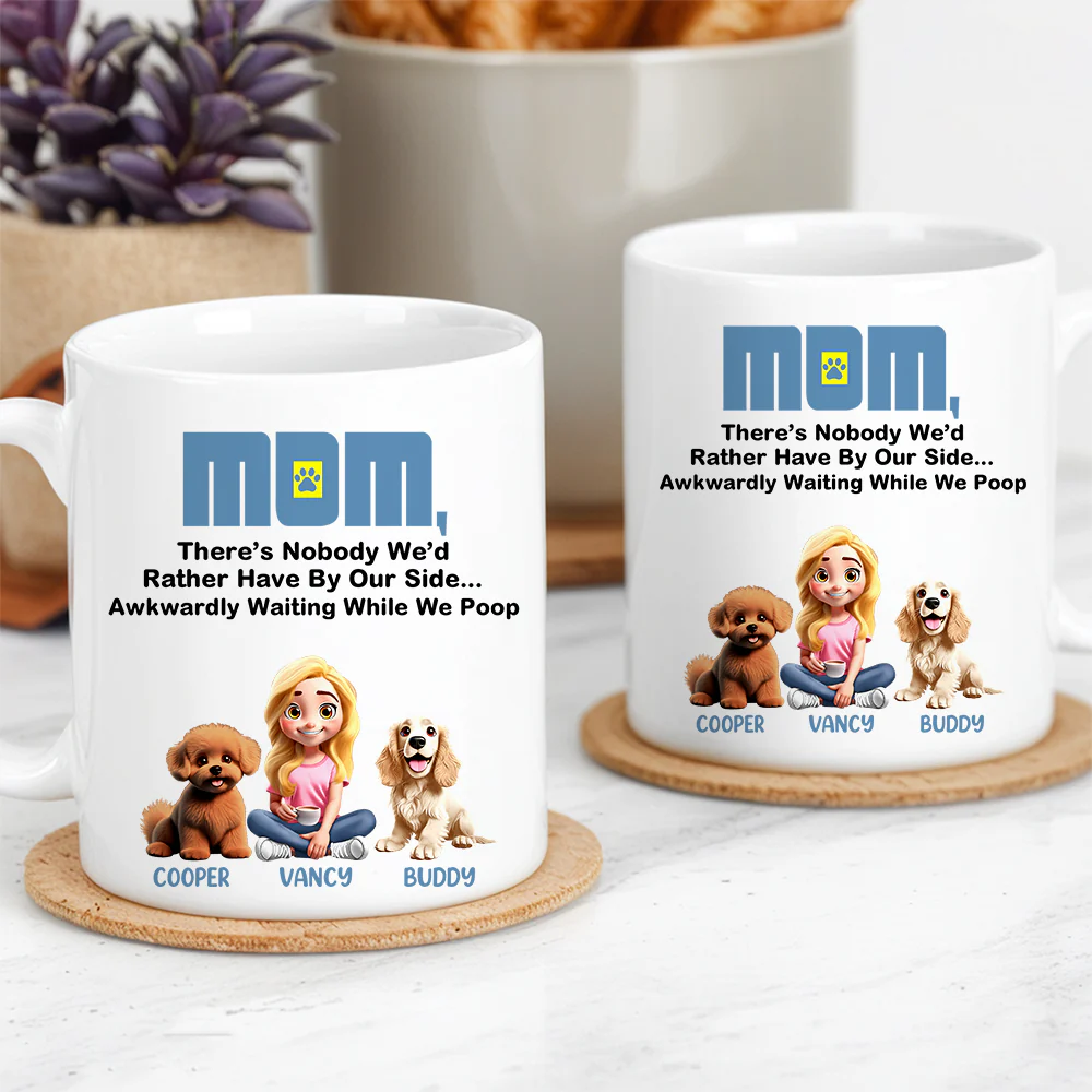 Personalized White Ceramic Mug - Custom Gift Cup - Image 3