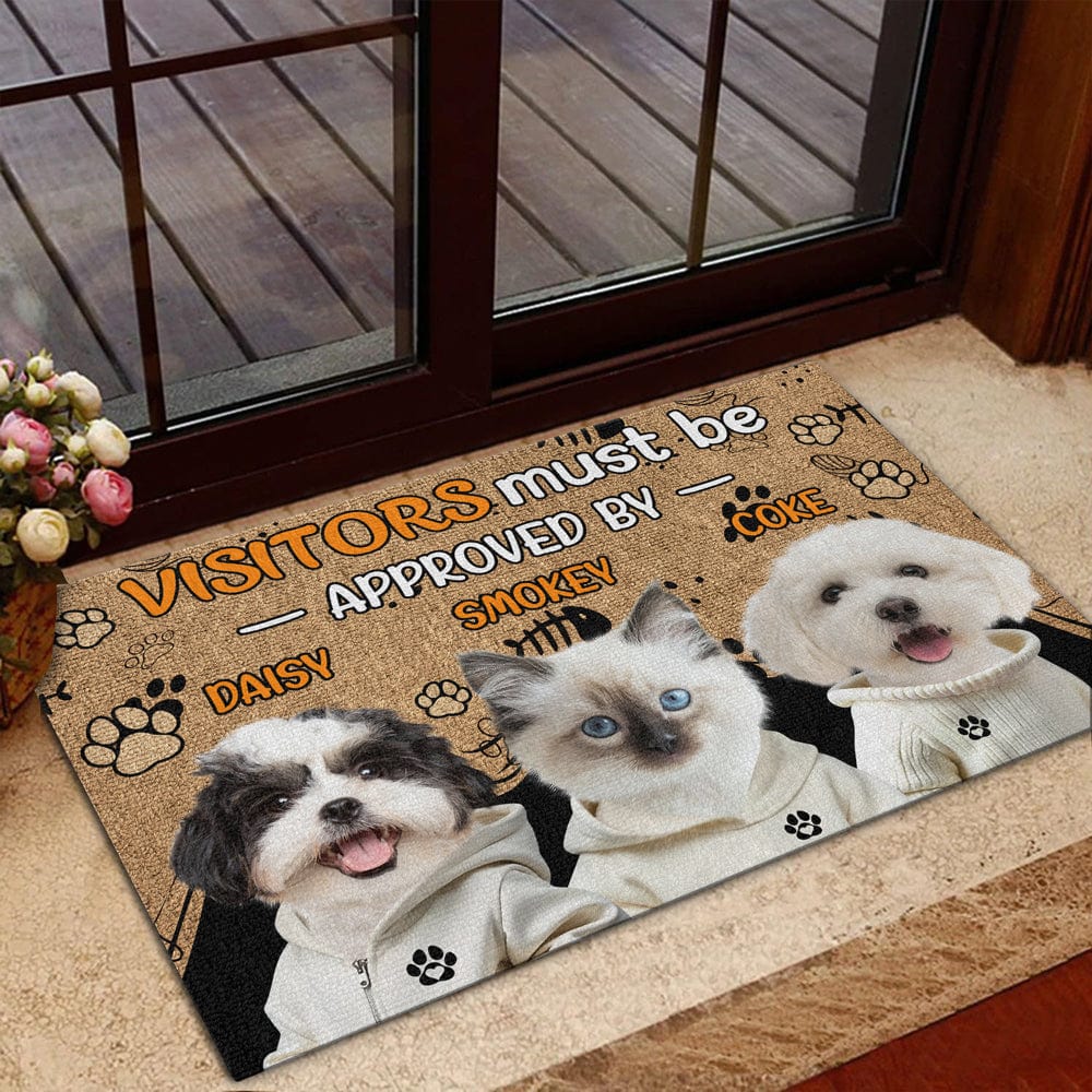 Personalized Dog Lovers Doormat - Custom Entrance Mat - Image 11