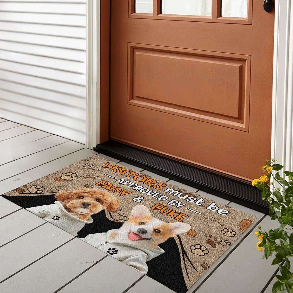Personalized Dog Lovers Doormat - Custom Entrance Mat - Image 3