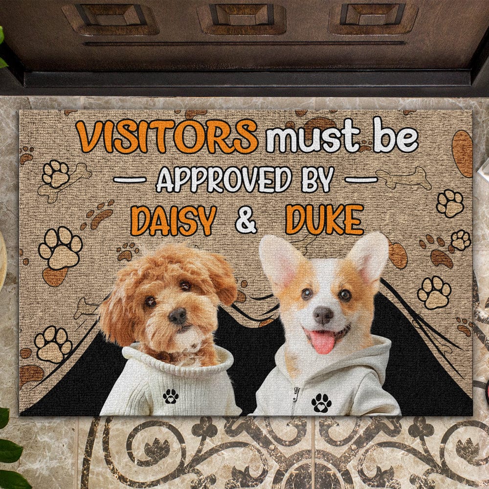 Personalized Dog Lovers Doormat - Custom Entrance Mat - Image 4