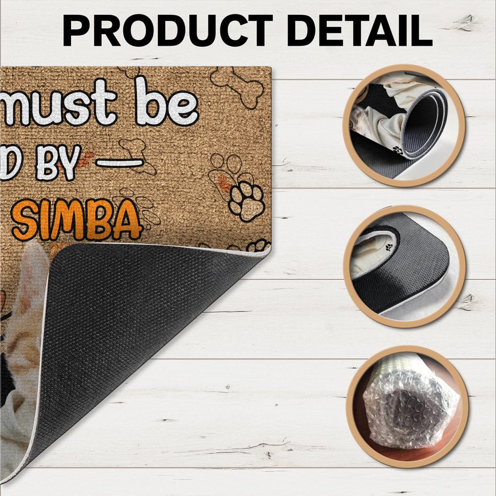 Personalized Dog Lovers Doormat - Custom Entrance Mat - Image 9
