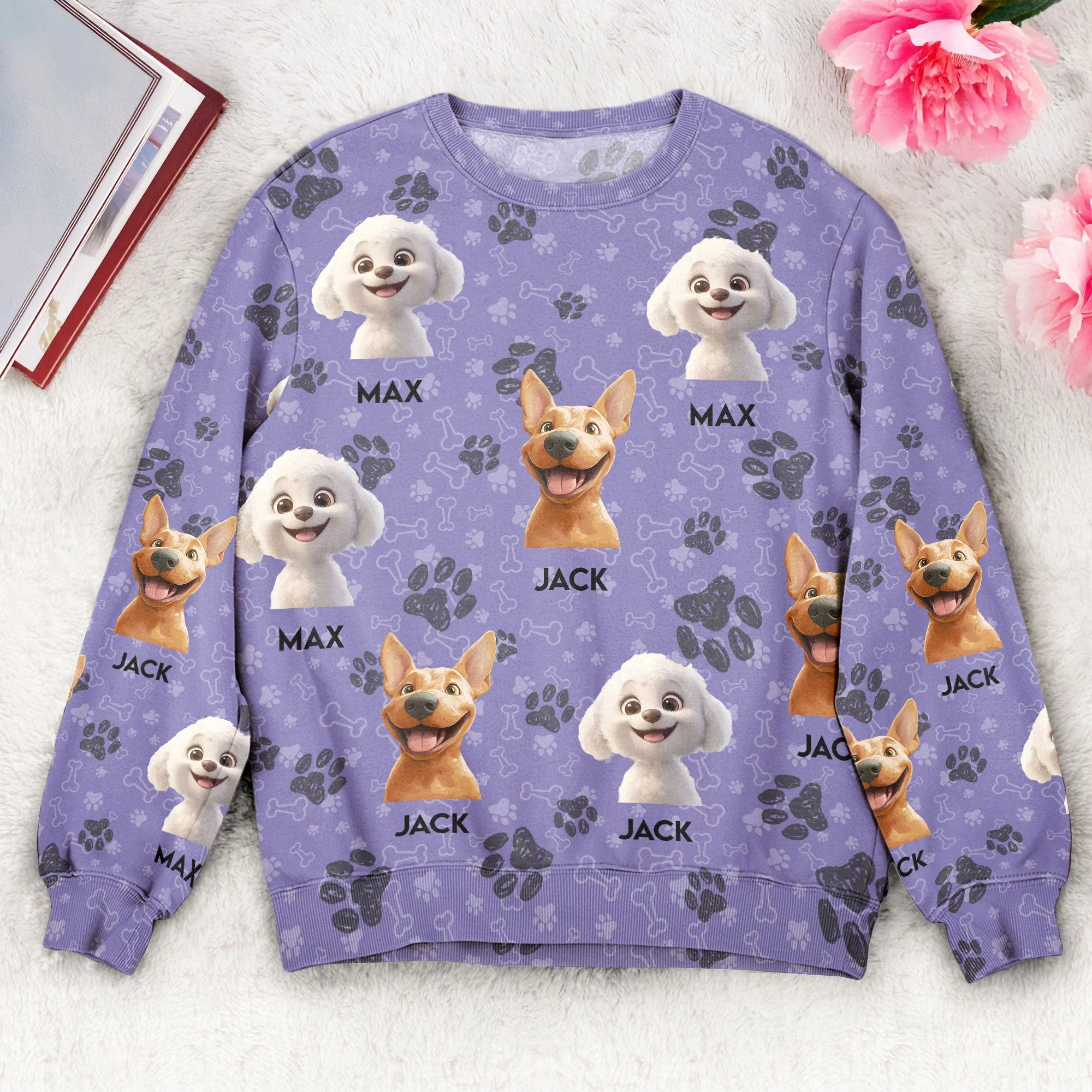 Personalized Dog Breed Sweatshirt - Custom Gift for Pet Lovers - Image 7