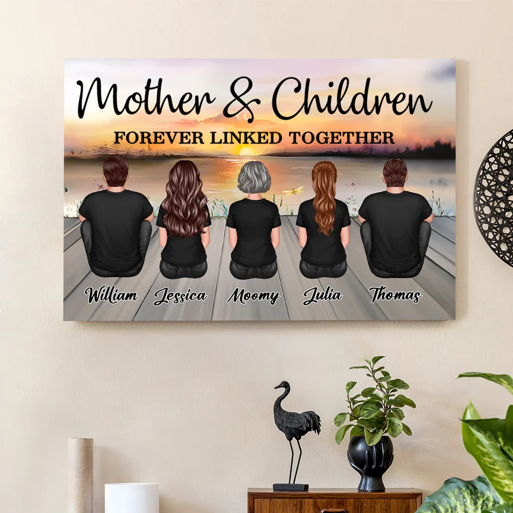Personalized Sunset Music Theme Acrylic Fridge Magnet – Custom Gift for Mothers - Image 11
