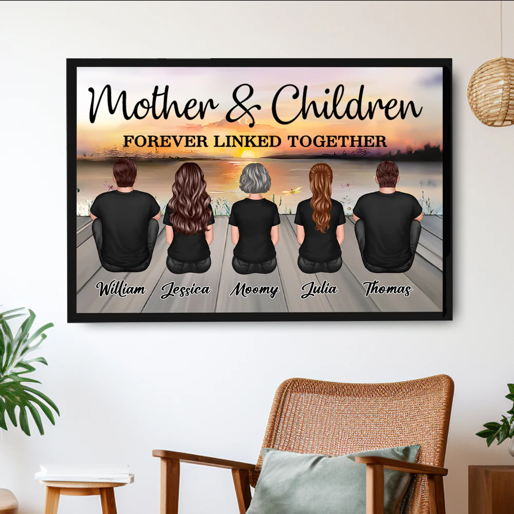 Personalized Sunset Music Theme Acrylic Fridge Magnet – Custom Gift for Mothers - Image 12