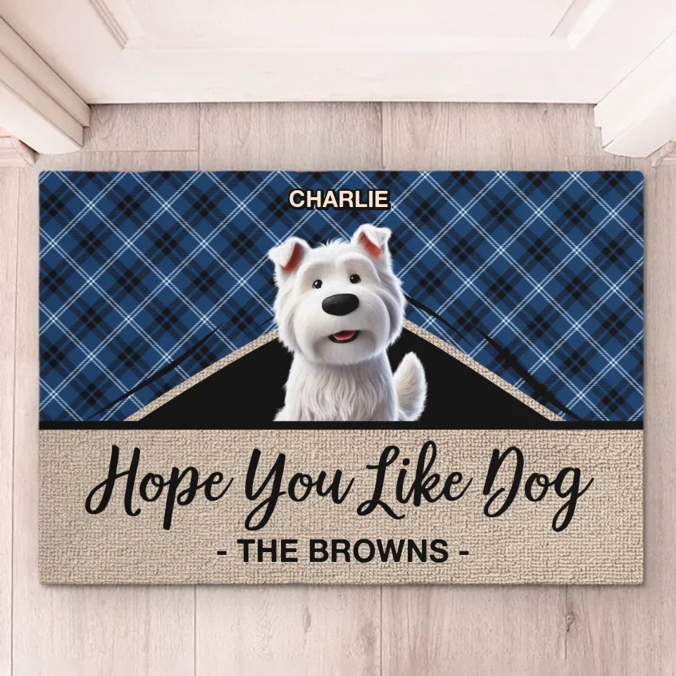 Custom Pet Lover Doormat - Personalized Dog & Cat Owner Gift - Image 5