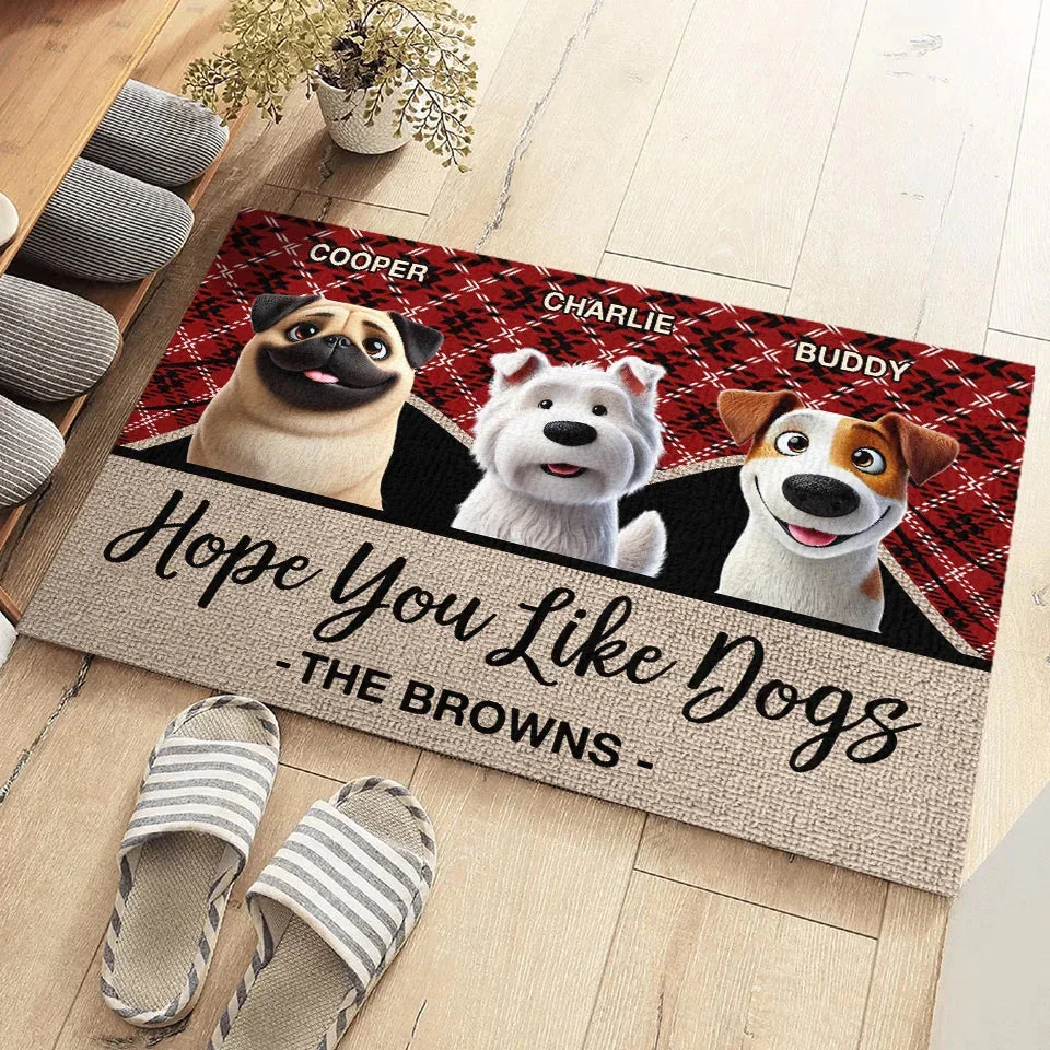 Custom Pet Lover Doormat - Personalized Dog & Cat Owner Gift - Image 7