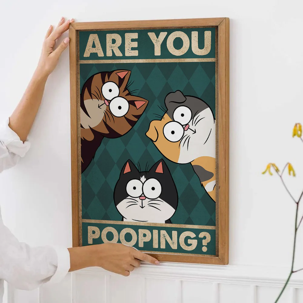 Personalized Funny Cats and Dogs Poster – Ideal Gift for Cat and Dog Lovers - Image 8