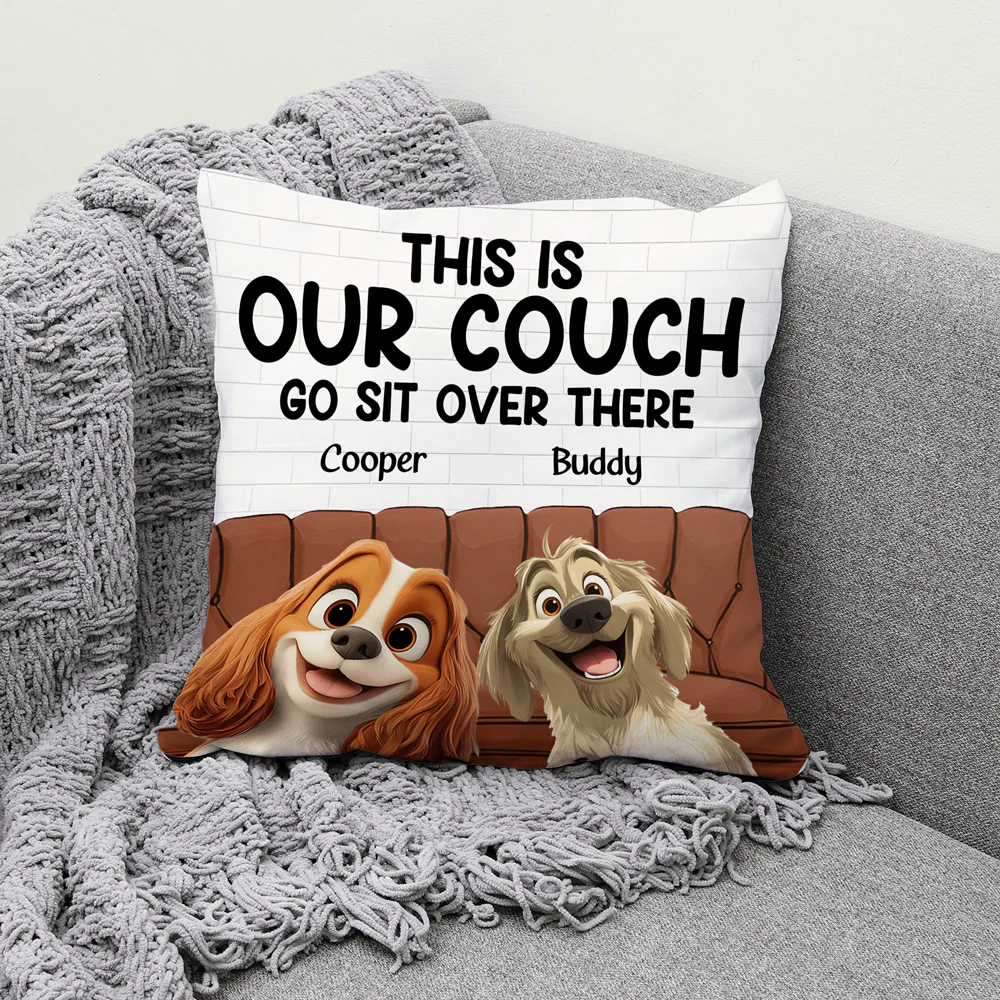 Custom Dog Pillow – Personalized Gift for Dog Owners - Image 3