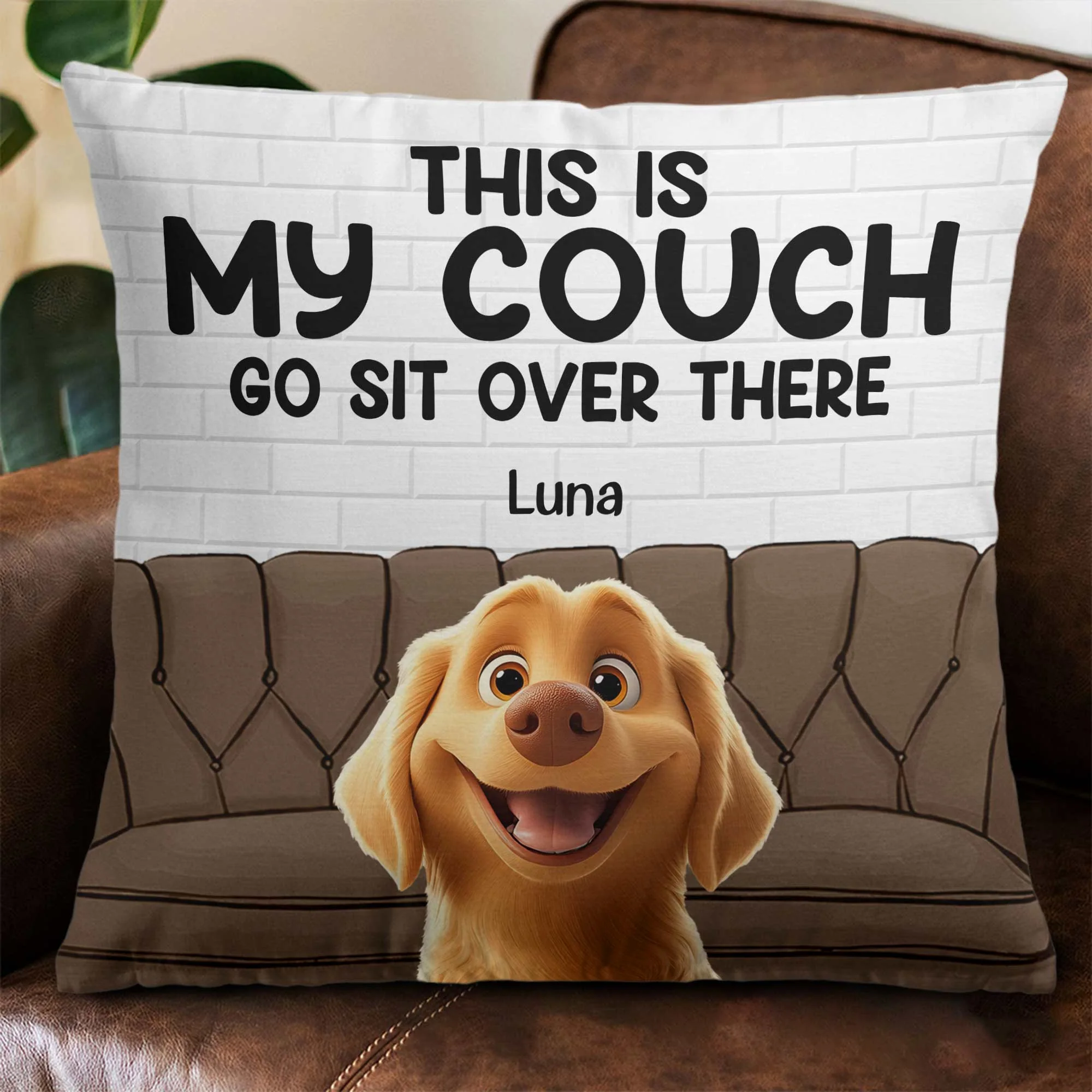 Custom Dog Pillow – Personalized Gift for Dog Owners - Image 5