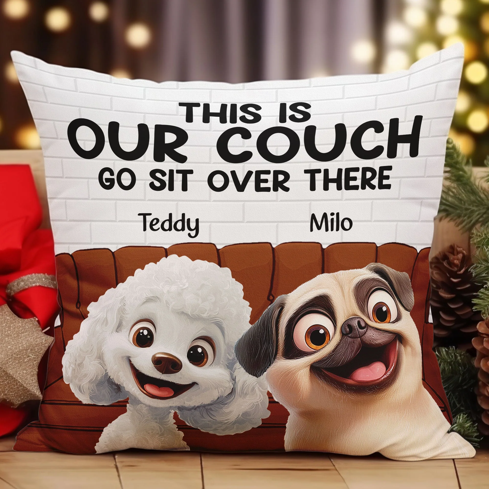 Custom Dog Pillow – Personalized Gift for Dog Owners - Image 7