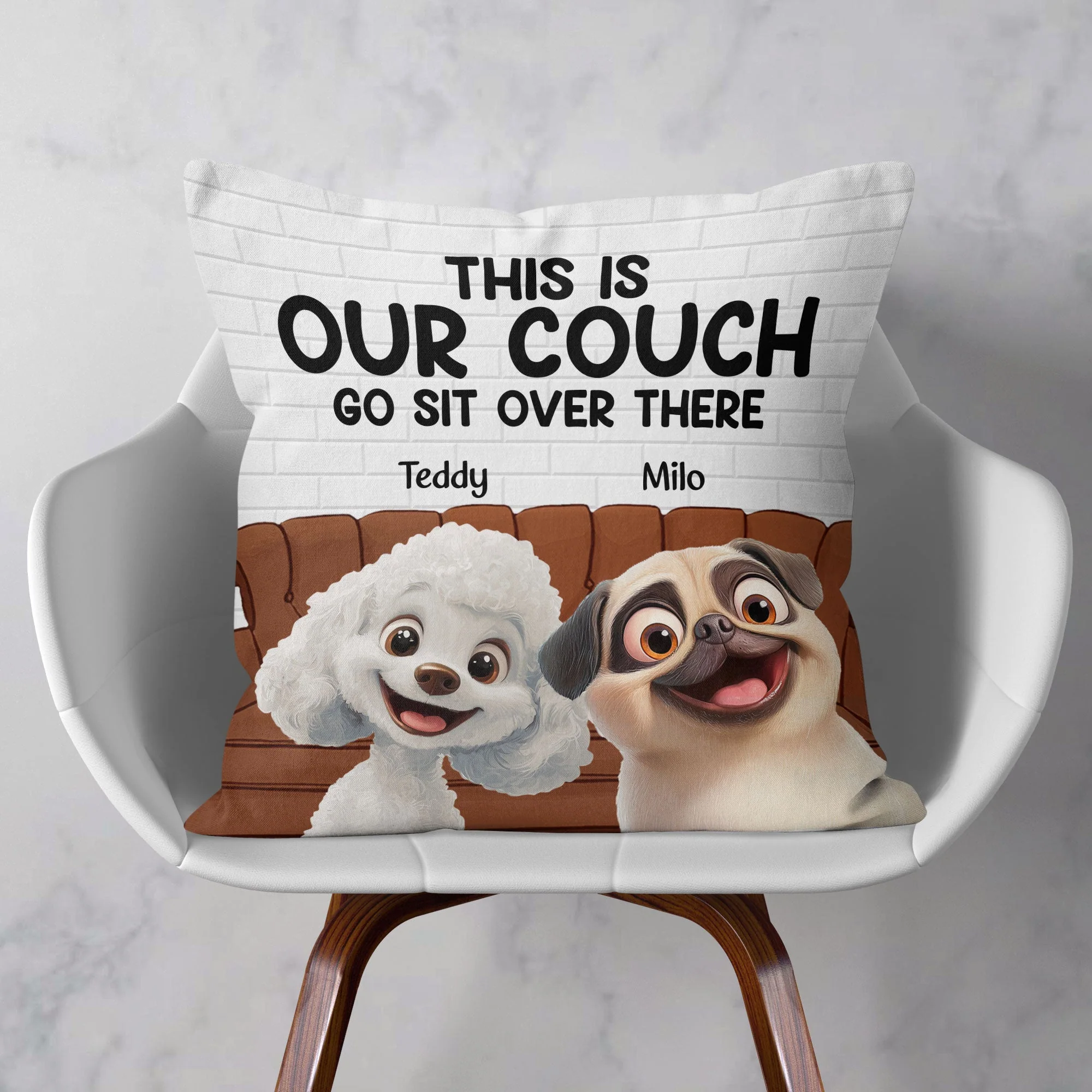 Custom Dog Pillow – Personalized Gift for Dog Owners - Image 8