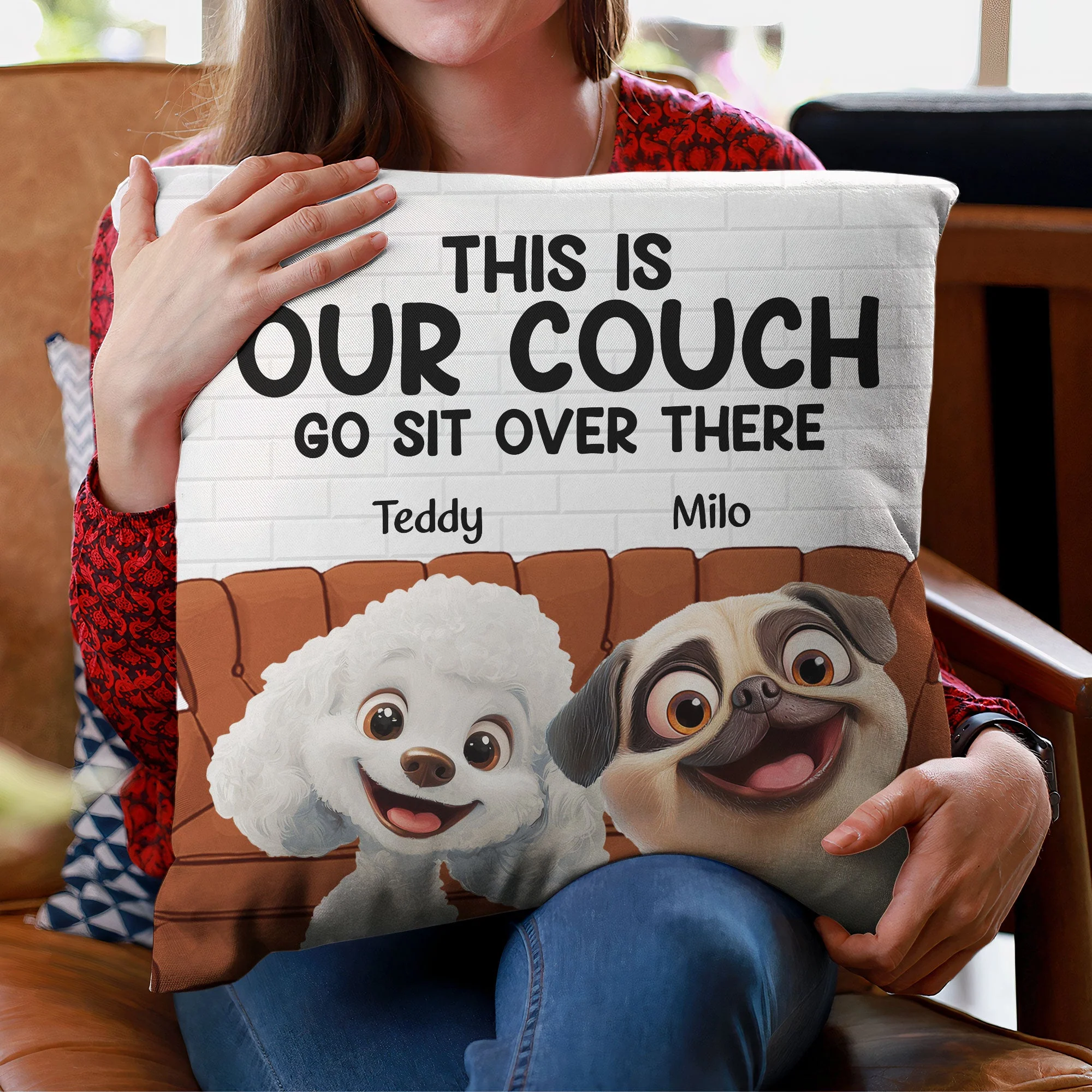 Custom Dog Pillow – Personalized Gift for Dog Owners - Image 9