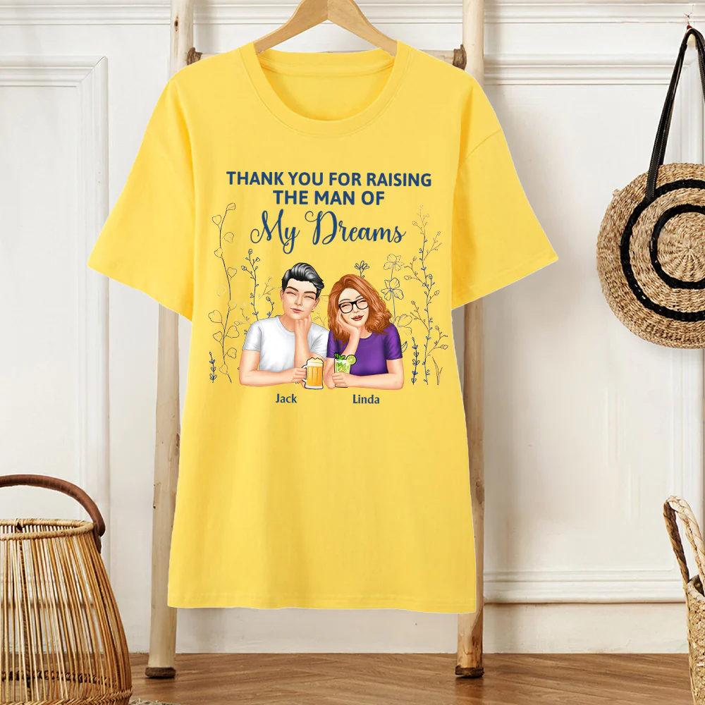 Thank You for Raising Me – Personalized Ceramic Jewelry Dish for Mother with Custom Names, Perfect Gift for Mother’s Day, Birthdays, or Special Occasions - Image 4
