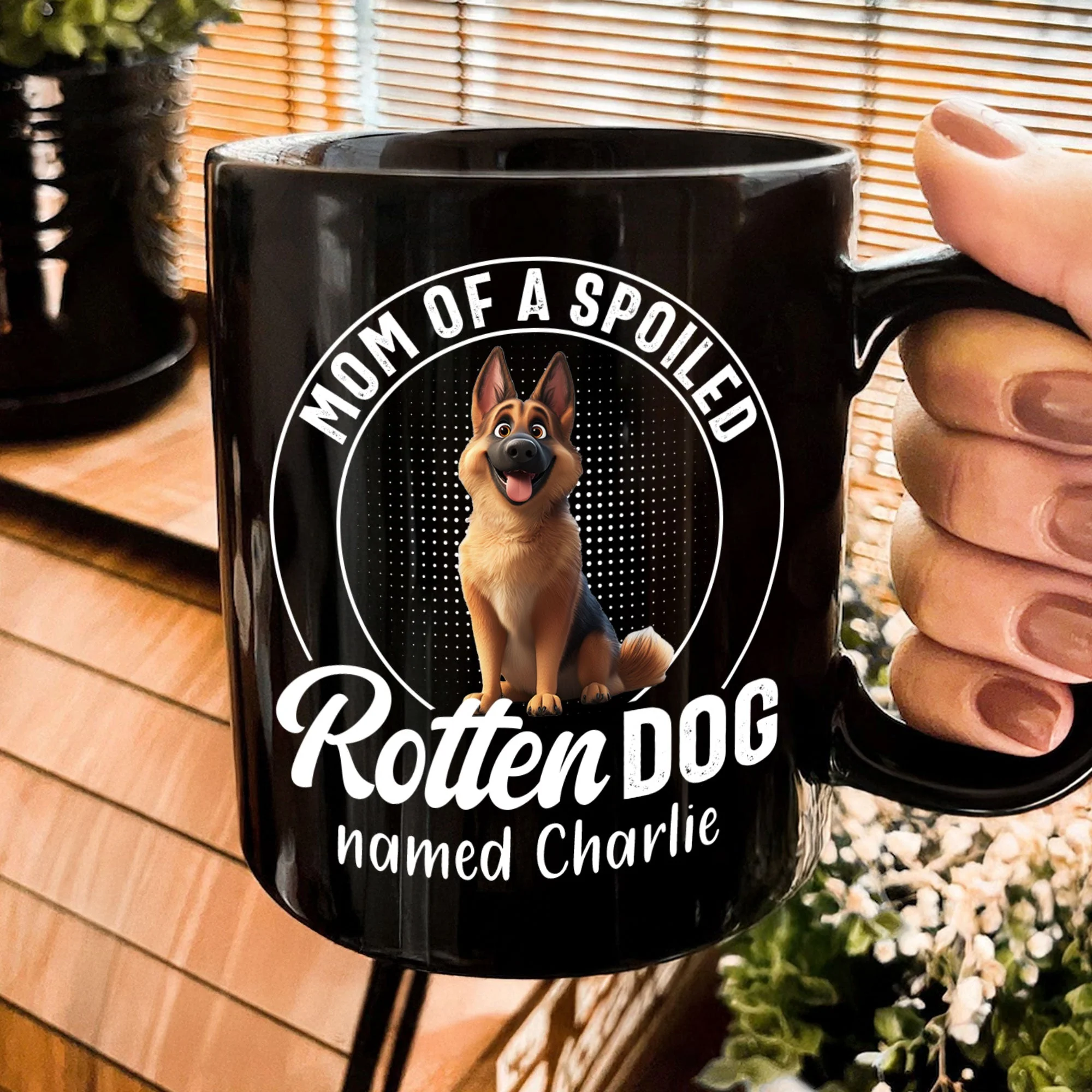 Mom Of Spoiled Rotten Dogs - Funny Custom Mug for Dog Lovers - Image 7