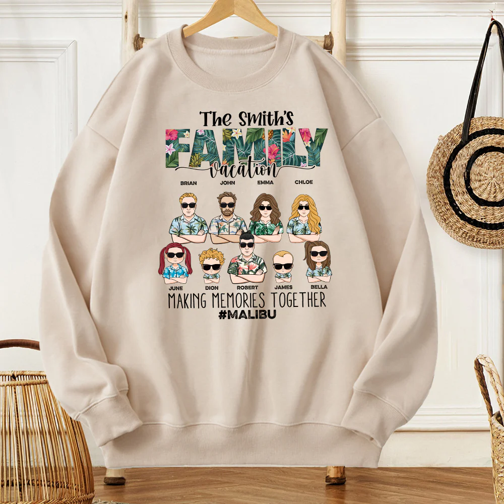 Personalized Family Vacation Shirt – Fun & Unique Vacation Apparel to Capture Cherished Moments - Image 4