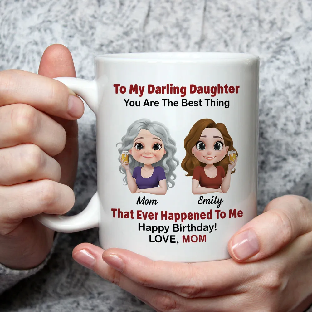 Personalized Mother's Day Mug – The Best Thing That Ever Happened to Me – Personalized Gift for Mother's Day & Birthday - Image 6