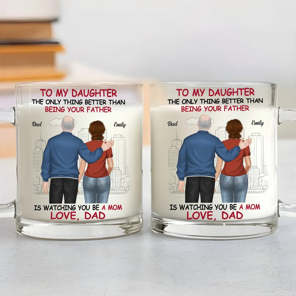 Personalized Gift for Daughter - Mug, Keychain, Canvas from Dad or Mom - Image 5