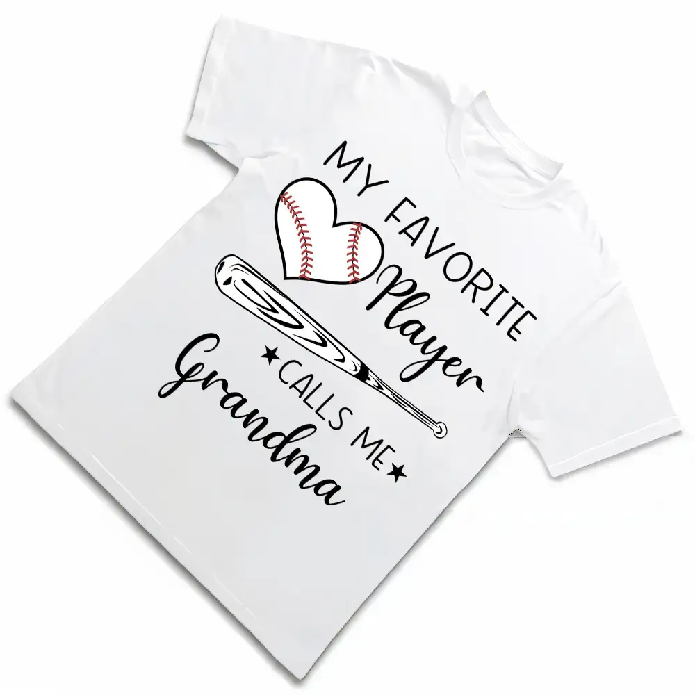 My Favorite Player Calls Me - Personalized T-shirt for Moms and Grandmas - Image 2