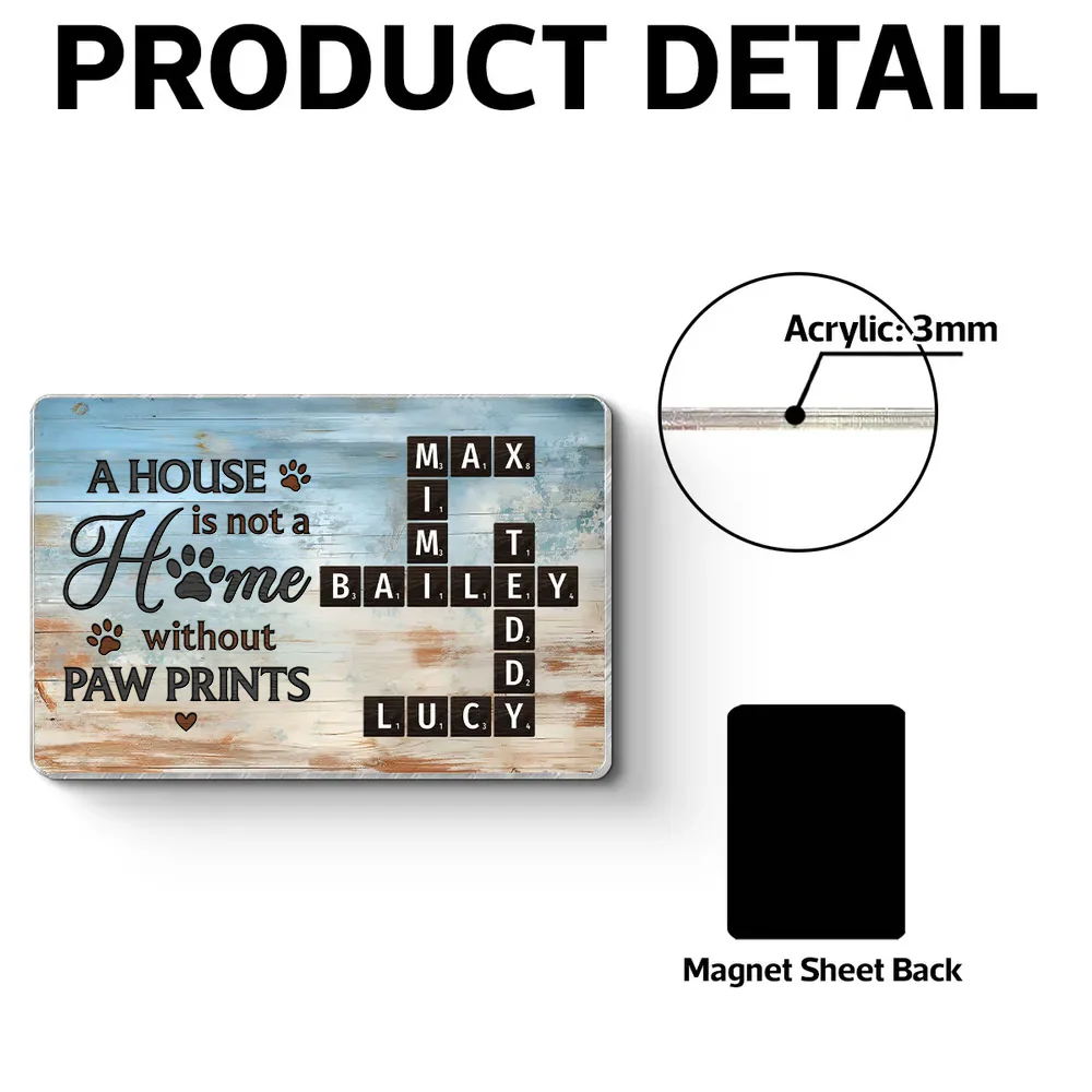 Custom Pet Lover Fridge Magnet - Personalized Dog Owner Gift - Image 5