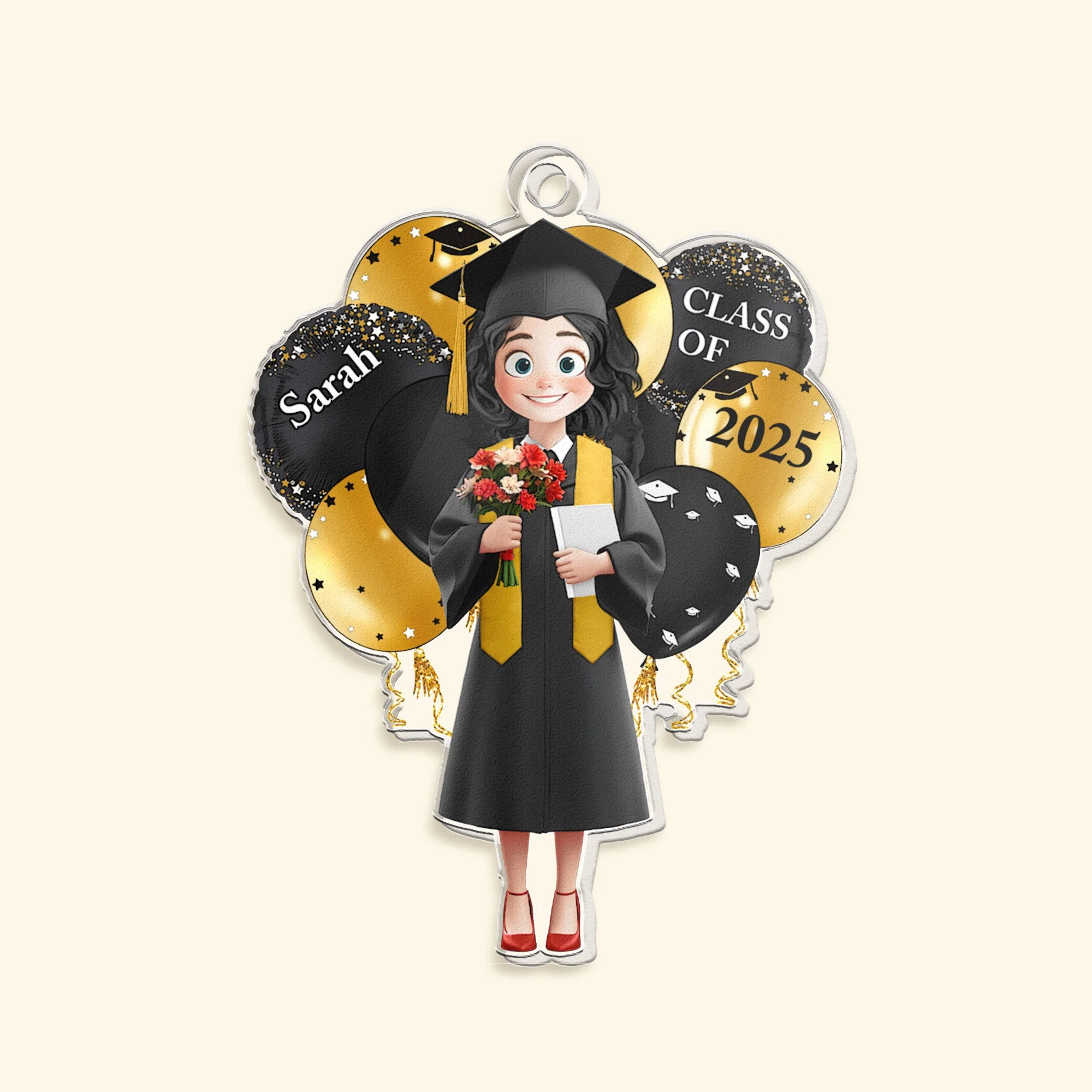 Custom Graduation Keychain - Acrylic Keychain with Custom Name - Perfect Graduation Gift for Students - Image 8