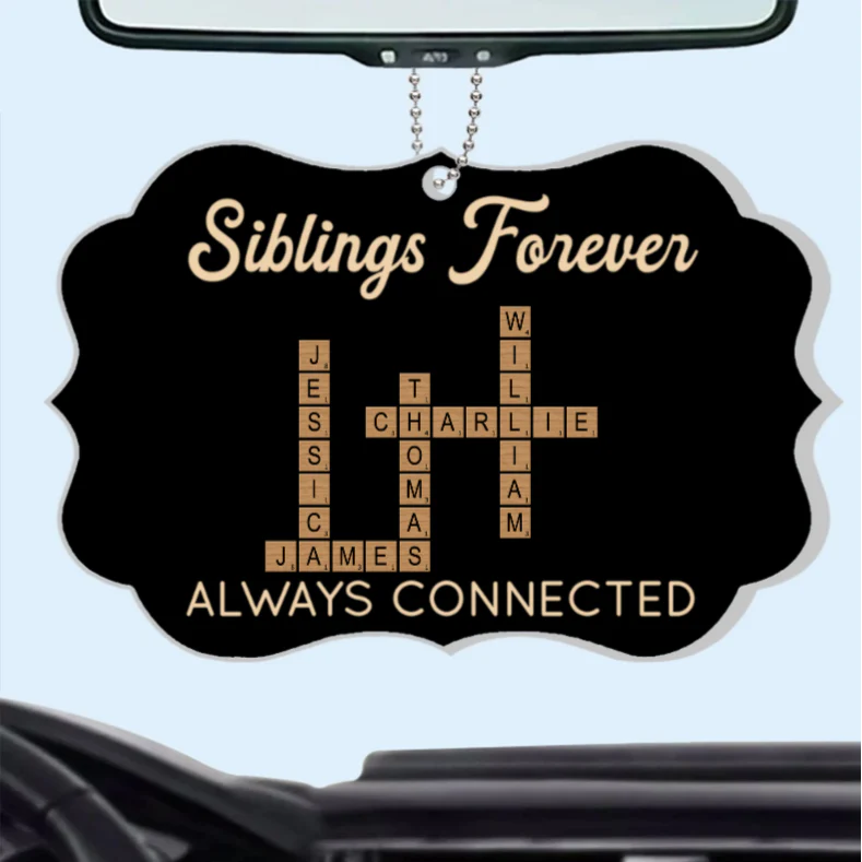 Spell Out the Love! Siblings Forever Crossword Mug – Perfect Gift for Brothers and Sisters on Any Occasion - Image 8