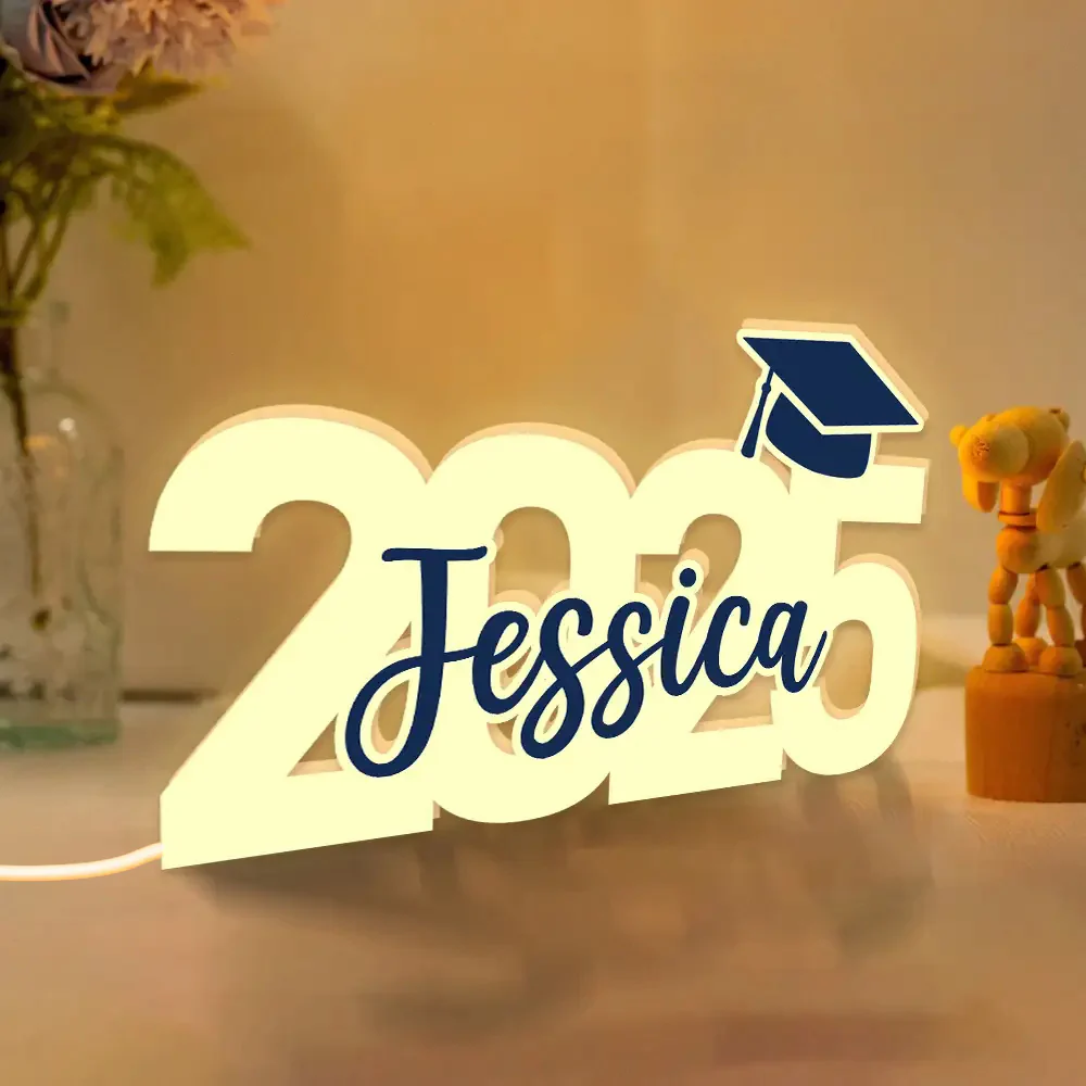 Personalized Acrylic Light Box for Graduation, Creative Graduation Keepsake Gift for Students & Children - Image 3