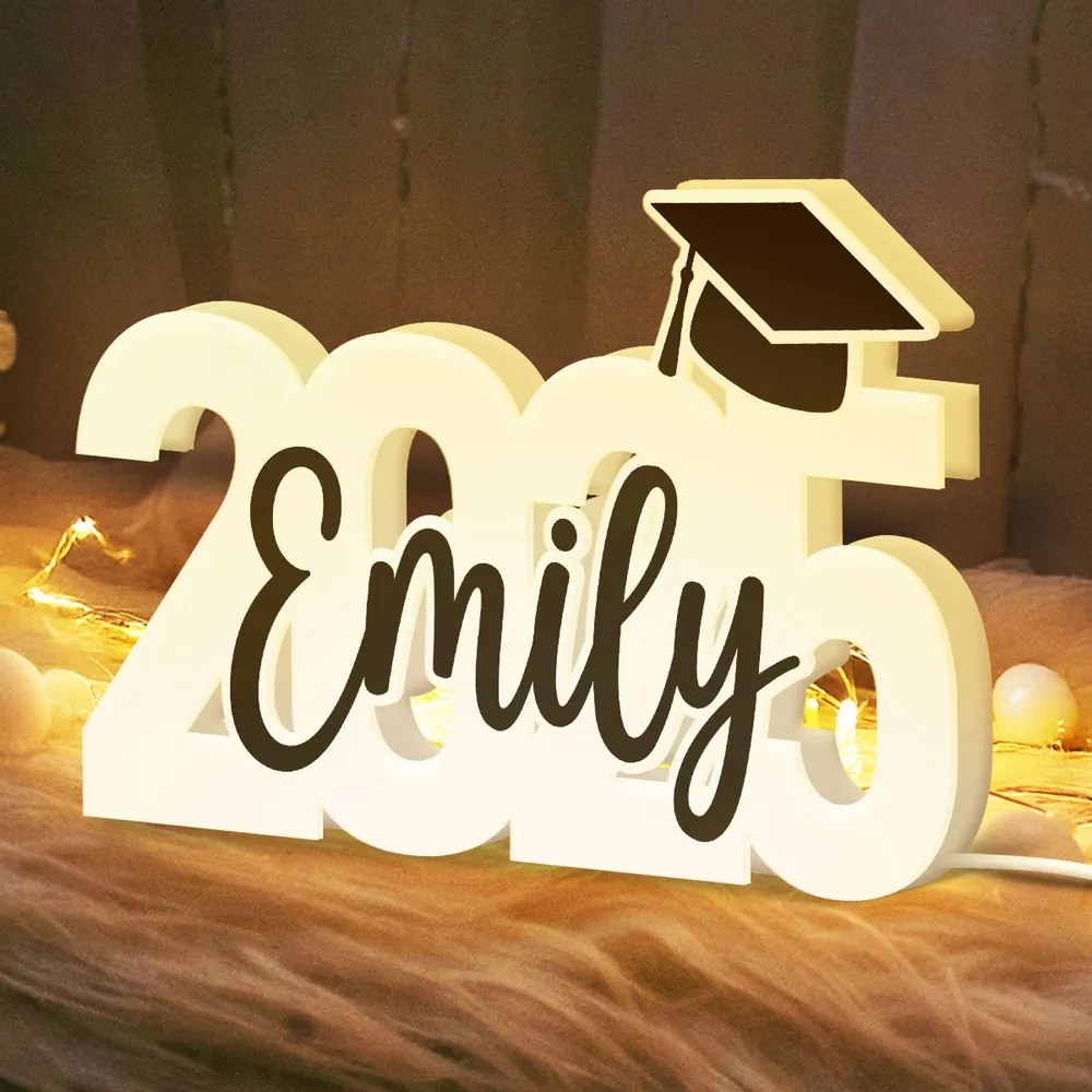 Personalized Acrylic Light Box for Graduation, Creative Graduation Keepsake Gift for Students & Children - Image 5