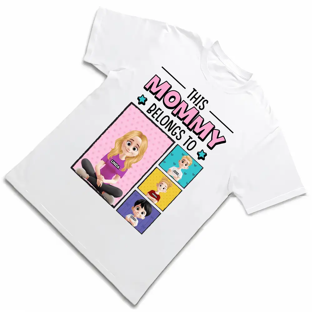 Custom Mommy Tee for Families with Personalized Design - Image 3