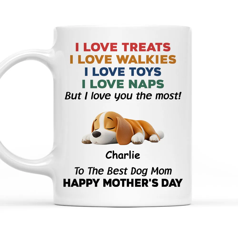 Custom Dog Dad Humor Mug, Personalized Holiday Gift Cup - Image 5