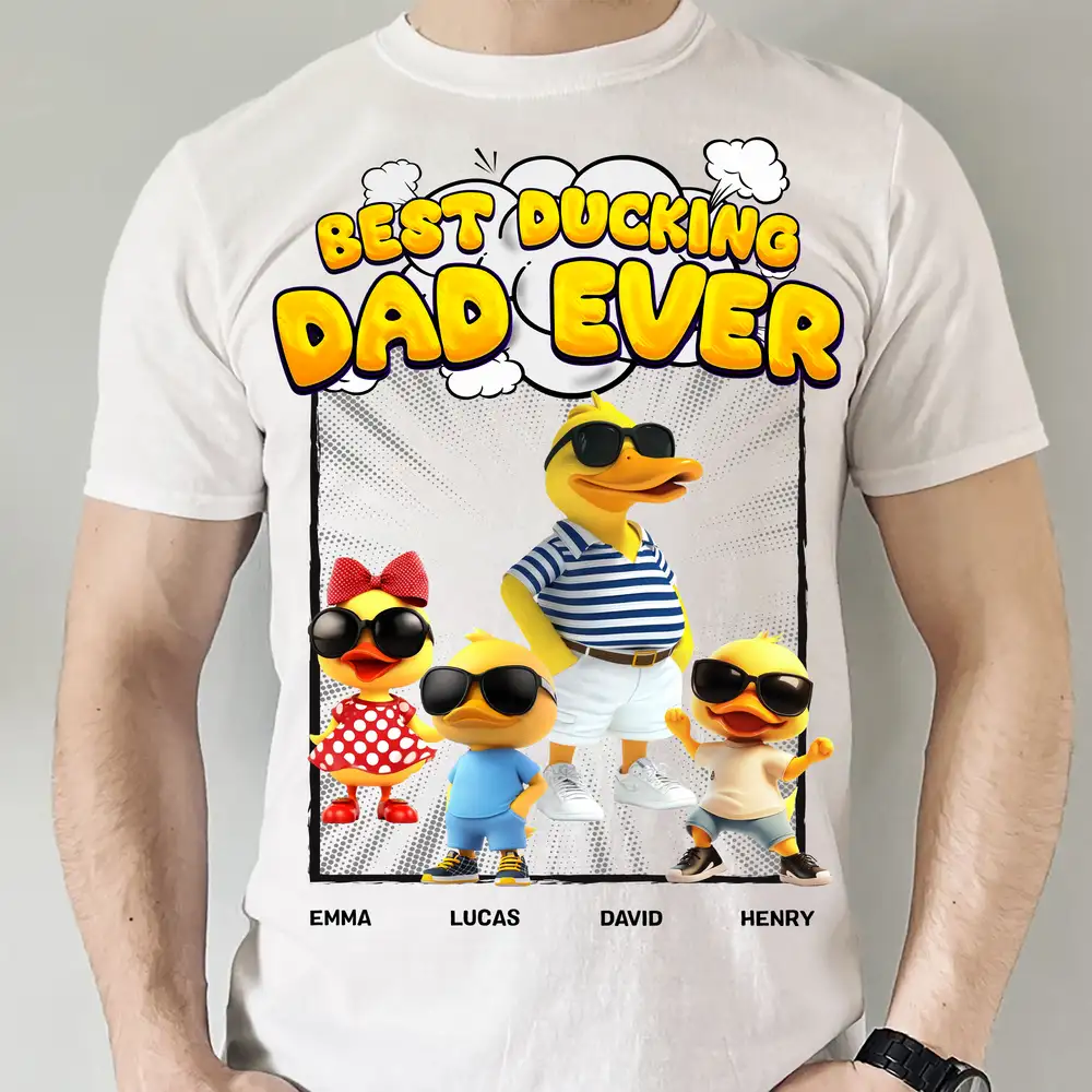Cool Duck Dad Swag Shirt – Funny Duck Family Classic Tee, Father’s Day Gift for Stylish Dads