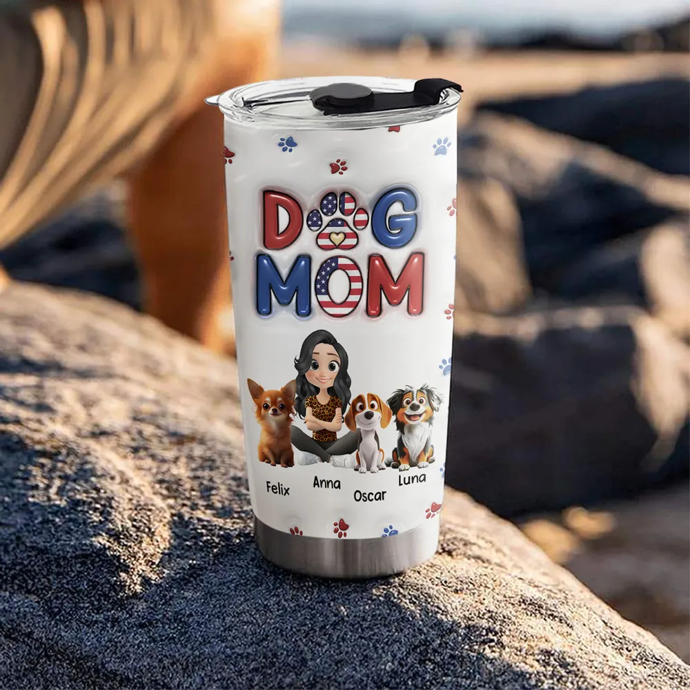 Cool Dog Dad Tumbler – Customizable Travel Mug for Dog Lovers – Perfect Gift for Dog Dads on Father’s Day or Birthdays - Image 6