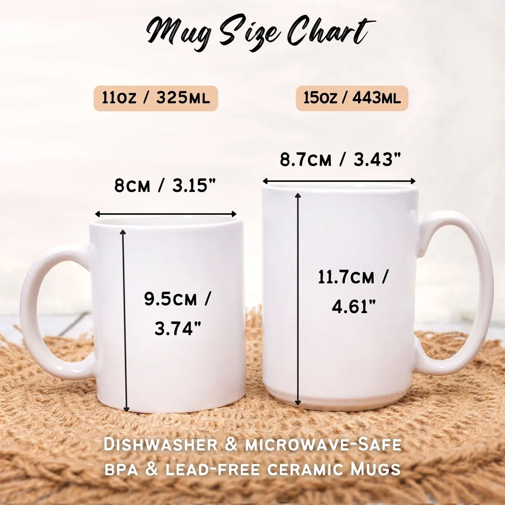 To My Son Happy Father's Day Cartoon Style Personalized Mug, Heartfelt Father's Day Gift For Son - Image 11