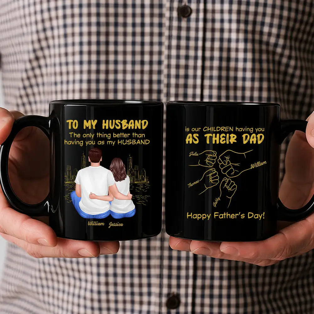 To My Husband - The Only Thing Better Than Having You as My Husband Mug – Custom Personalized Father’s Day Gift - Image 3