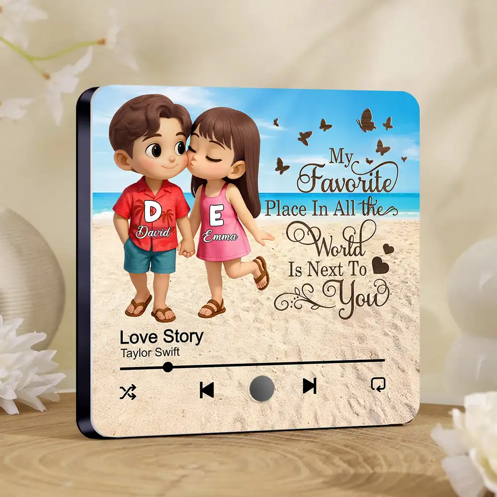 Cute Couple Holding Hands Acrylic Car Hanger, Sweet Love Gift for Her or Him, Personalized Romantic Decor - Image 11