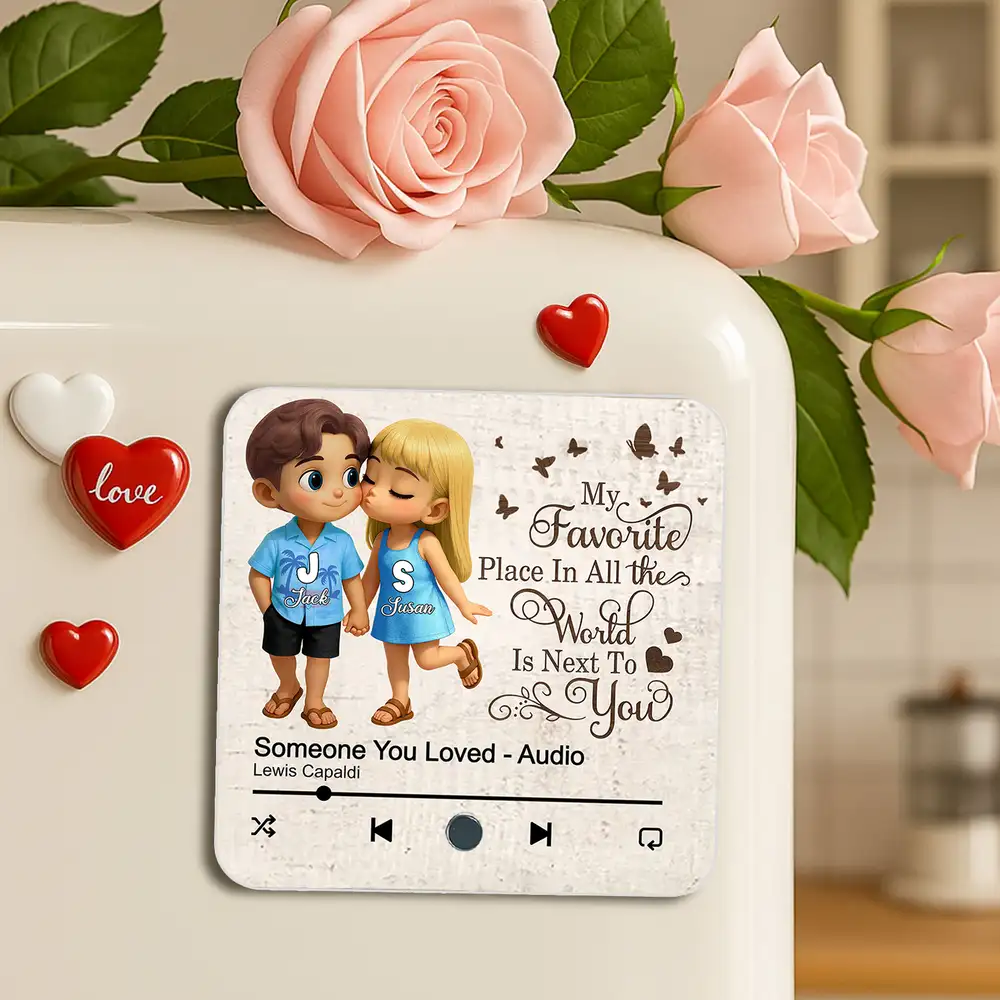 Cute Couple Holding Hands Acrylic Car Hanger, Sweet Love Gift for Her or Him, Personalized Romantic Decor - Image 12