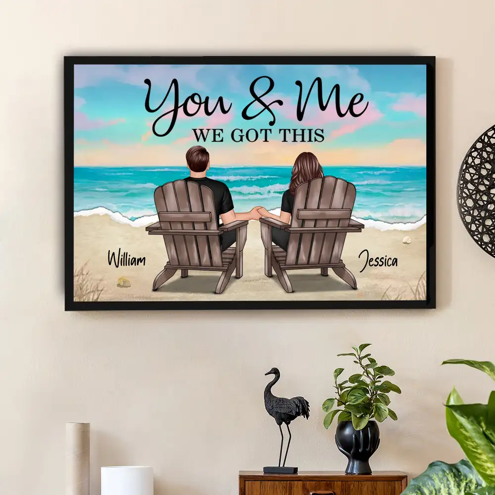 “You & Me – Custom Acrylic Music Magnet, Photo & Song Player Gift for Couples” - Image 6