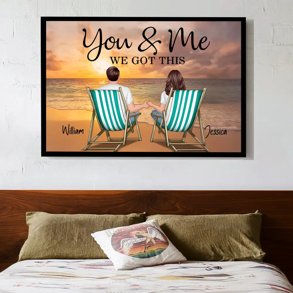 “You & Me – Custom Acrylic Music Magnet, Photo & Song Player Gift for Couples” - Image 7