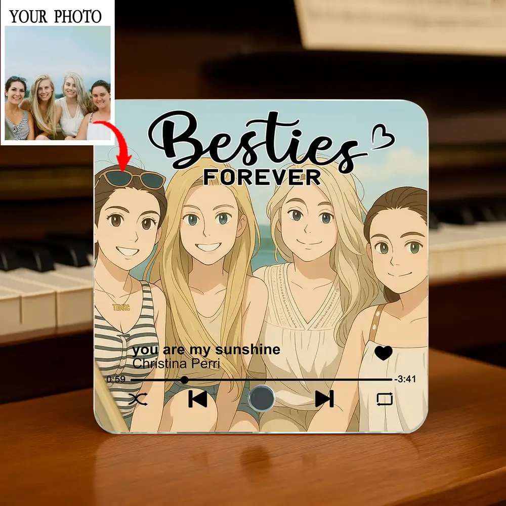 Personalized Fridge Magnet – My Best Friend Is Like A Sister – Creative Friendship Gift - Image 3
