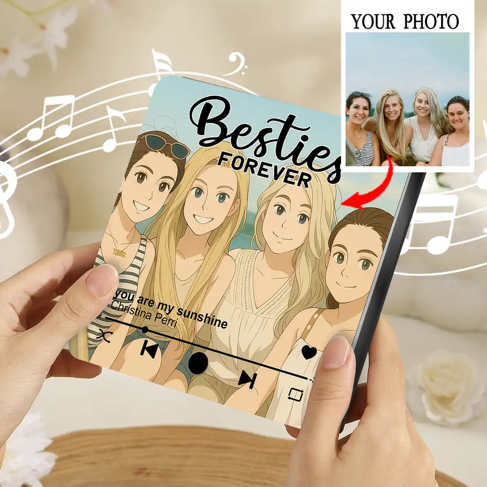 Personalized Fridge Magnet – My Best Friend Is Like A Sister – Creative Friendship Gift - Image 4