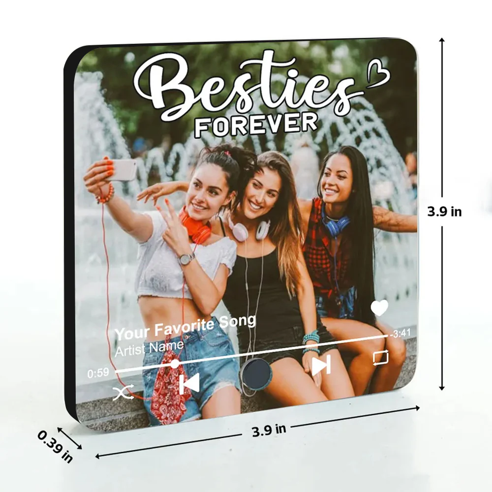 Personalized Fridge Magnet – My Best Friend Is Like A Sister – Creative Friendship Gift - Image 5